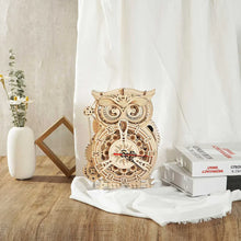 Load image into Gallery viewer, 3D Puzzle - Owl Clock