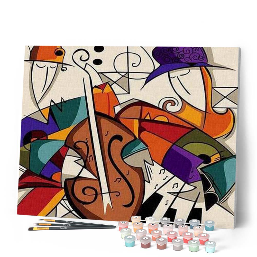 Paint by numbers - Orchestra – Figured'Art
