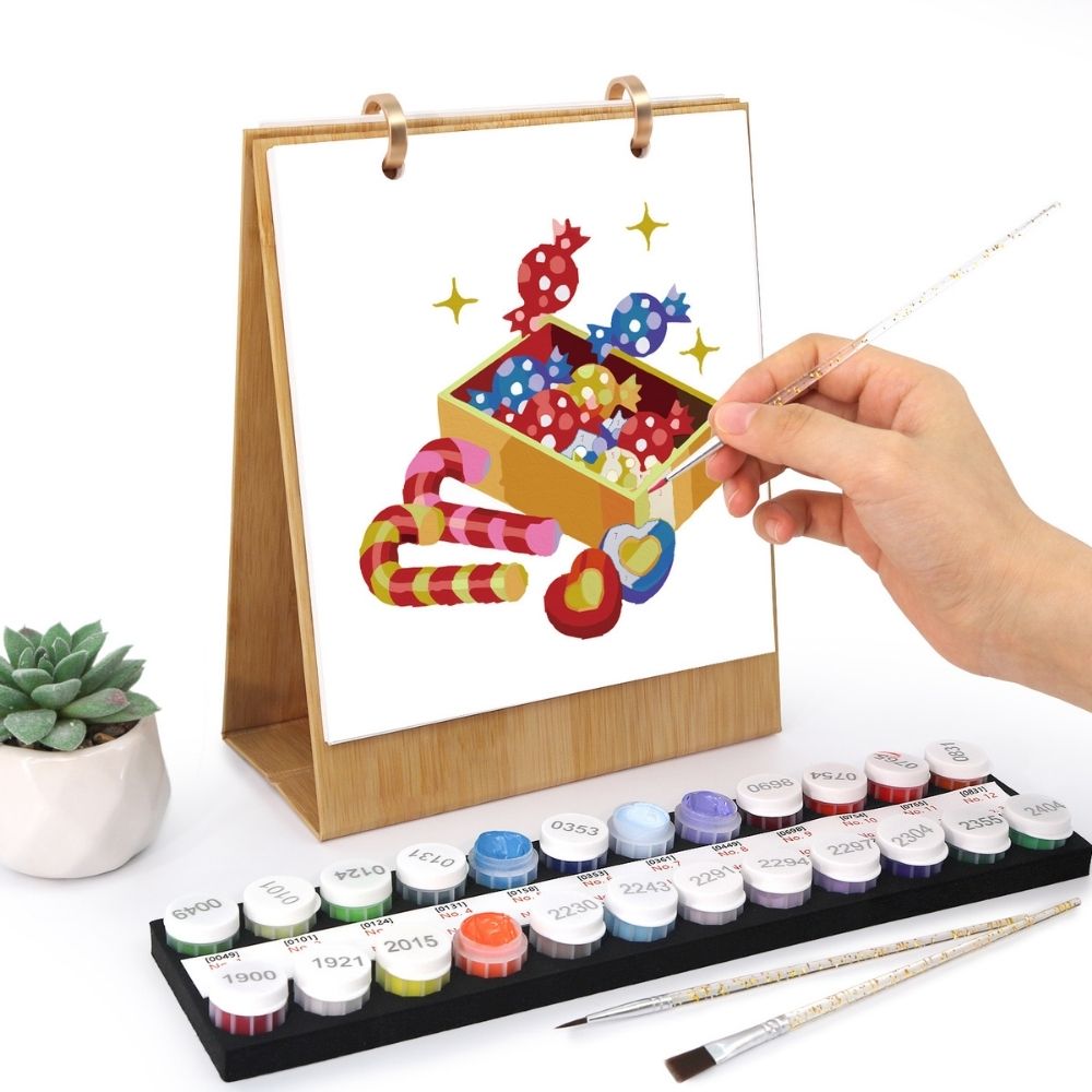 Paint by Numbers Calendar 2026 - Christmas Highlights – Figured'Art
