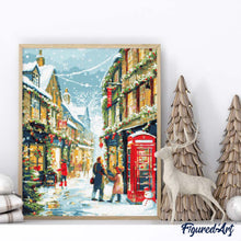 Load image into Gallery viewer, Diamond Painting - British Holiday Street