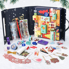 Load image into Gallery viewer, Diamond Painting Advent Calendar 2025 - 24 Boxes for a Shine Countdown (Blue) Figured'Art
