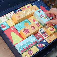 Load image into Gallery viewer, Diamond Painting Advent Calendar 2025 - 24 Boxes for a Shine Countdown (Blue)