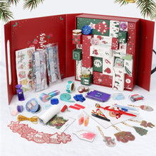 Load image into Gallery viewer, Diamond Painting Advent Calendar 2025 - 24 Boxes for a Shine Countdown (Red) Figured'Art