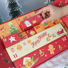 Load image into Gallery viewer, Diamond Painting Advent Calendar 2025 - 12 Days of Shimmer (Red)