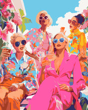 Load image into Gallery viewer, Paint by numbers kit Divas Gathering Figured'Art UK