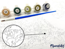 Load image into Gallery viewer, paint by numbers | Custom Paint by Numbers Kit - FREE Graphic design | custom made others | FiguredArt