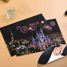 Load image into Gallery viewer, Scratch Painting - Yakushiji in Japan