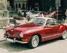Load image into Gallery viewer, paint by numbers | Vintage Car | cars and motos cities intermediate vintage | FiguredArt