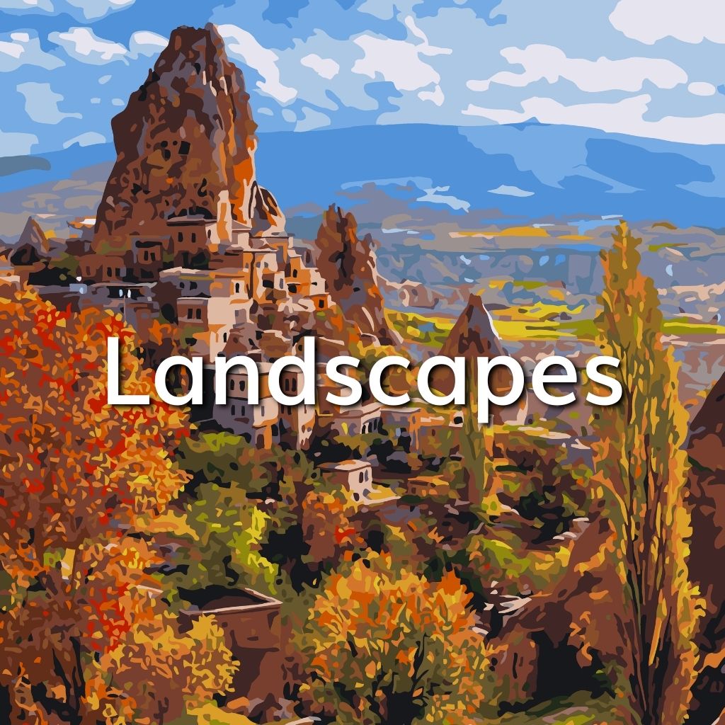 Paint by Numbers Landscape Page 42 Figured'Art