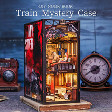 Load image into Gallery viewer, DIY Book Nook Kit - Train Mystery