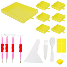Load image into Gallery viewer, Diamond Painting Professional Tool Set 15 Piece Accessories