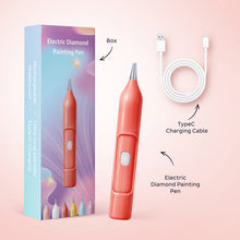 Load image into Gallery viewer, Electric Diamond Painting Pen – Rechargeable with Vacuum Suction