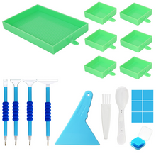 Load image into Gallery viewer, Diamond Painting Professional Tool Set 15 Piece Accessories