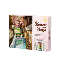 Load image into Gallery viewer, DIY Book Nook kit - Sakura Densya