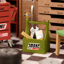 Load image into Gallery viewer, Miniature House - Garage Workshop