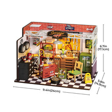 Load image into Gallery viewer, Miniature House - Garage Workshop