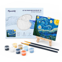 Load image into Gallery viewer, 3D Painting Kit - The starry night, Van Gogh Figured'Art