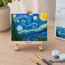 Load image into Gallery viewer, 3D Painting Kit - The starry night, Van Gogh