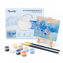 Load image into Gallery viewer, 3D Painting Kit - Impression Sunrise, Monet Figured'Art