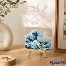 Load image into Gallery viewer, 3D Painting Kit - The great wave of Kanagawa