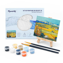 Load image into Gallery viewer, 3D Painting Kit - The harvest, Van Gogh Figured'Art