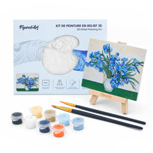 Load image into Gallery viewer, 3D Painting Kit - Irises, Van Gogh Figured'Art