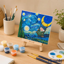 Load image into Gallery viewer, 3D Painting Kit - Little Dreamer in Starry Night