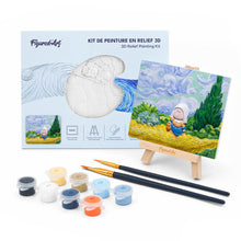 Load image into Gallery viewer, 3D Painting Kit - The Wheatfield Wanderer Figured'Art