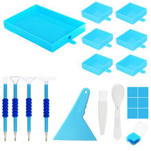 Load image into Gallery viewer, Diamond Painting Professional Tool Set 15 Piece Accessories