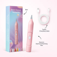 Load image into Gallery viewer, Electric Diamond Painting Pen – Rechargeable with Vacuum Suction