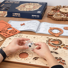 Load image into Gallery viewer, 3D Puzzle - Zodiac Wall Clock