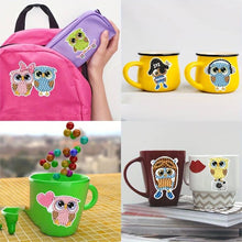 Load image into Gallery viewer, 5D Diamond Painting 13 Sticker Owls
