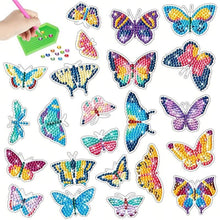 Load image into Gallery viewer, 5D Diamond Painting 23 Butterfly Stickers