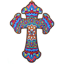 Load image into Gallery viewer, 5D Diamond Painting Decorative Pendant Mandala Cross