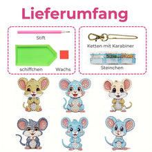 Load image into Gallery viewer, 5D Diamond Painting Mice 6 Pieces