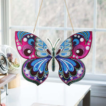 Load image into Gallery viewer, 5D Diamond Painting Door Hanger with Butterfly