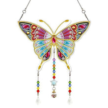 Load image into Gallery viewer, 5D Diamond Painting Door Hanger Butterfly design