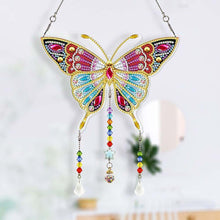 Load image into Gallery viewer, 5D Diamond Painting Door Hanger Butterfly design