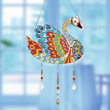 Load image into Gallery viewer, 5D Diamond Painting Door Hanger Swan