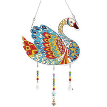 Load image into Gallery viewer, 5D Diamond Painting Door Hanger Swan