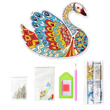 Load image into Gallery viewer, 5D Diamond Painting Door Hanger Swan