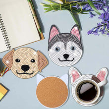 Load image into Gallery viewer, 5D Diamond Painting Coaster Dogs