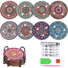 Load image into Gallery viewer, 5D Diamond Art Coaster Mandala