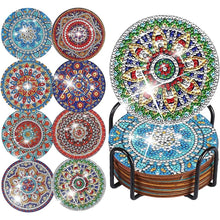 Load image into Gallery viewer, 5D Diamond Art Coaster Mandala