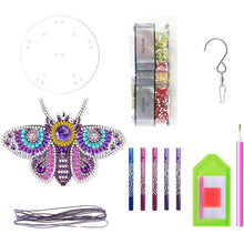 Load image into Gallery viewer, 5D Diamond Painting Wind Chime with Butterfly