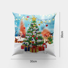 Load image into Gallery viewer, 5D Diamond Painting Pillow Cover 30x30cm Christmas Tree