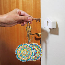 Load image into Gallery viewer, 5D Diamond Painting Keychain Mandala 8 Pieces