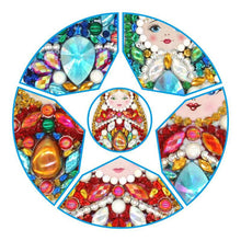 Load image into Gallery viewer, 5D Diamond Painting Keychain Matryoshka