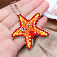Load image into Gallery viewer, 5D Diamond Painting Keychain Ocean Animals 5 Pieces