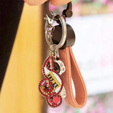 Load image into Gallery viewer, 5D Diamond Painting Keychain Melody 5 Pieces